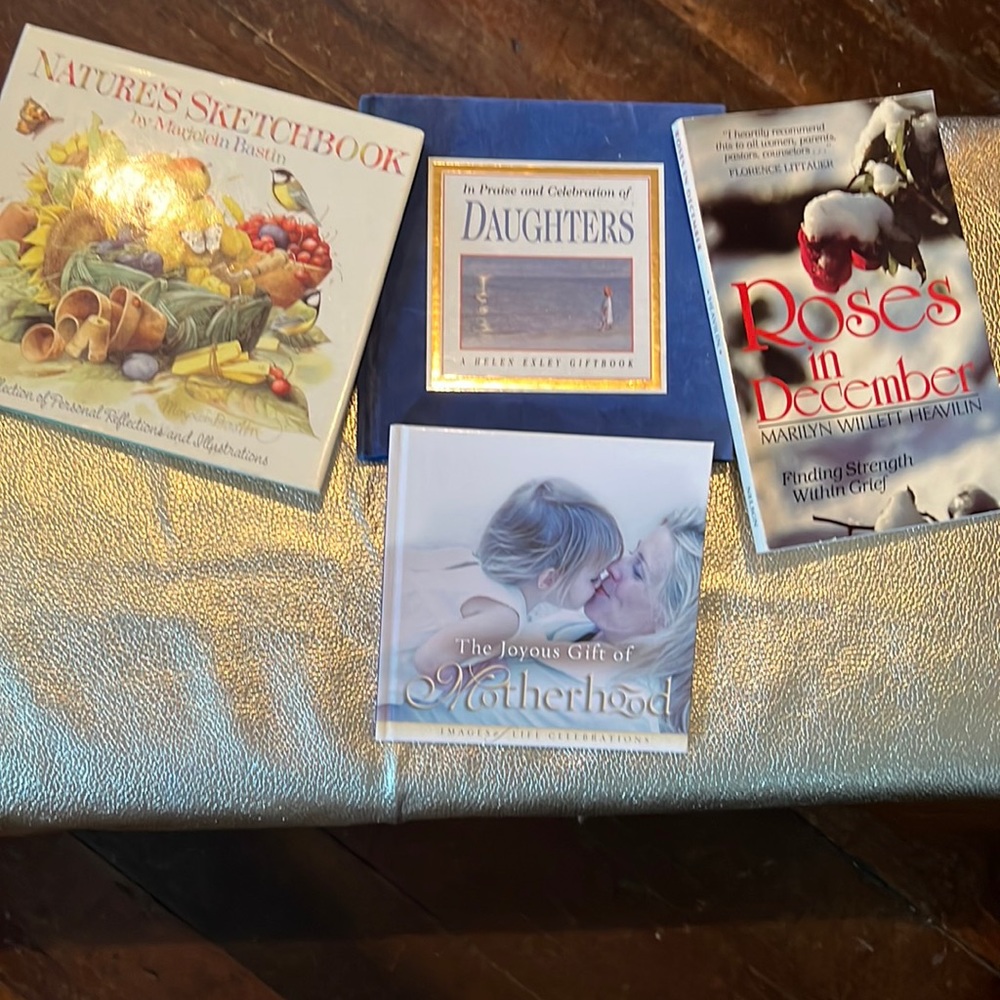 Set -4 Books : Nature, Daughters, Roses, Motherhood